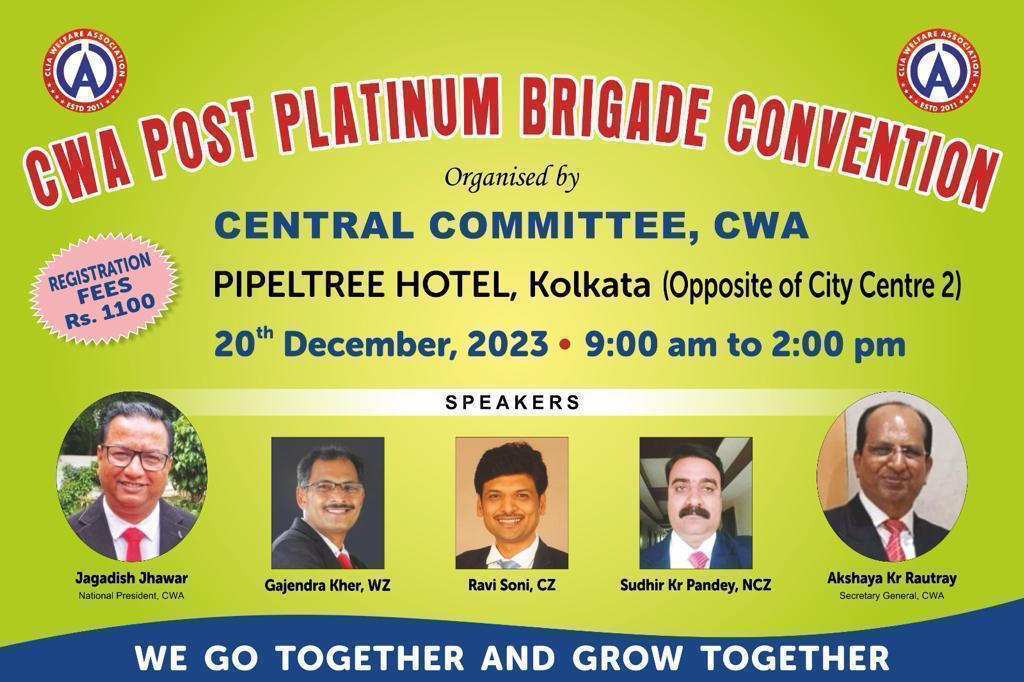 CWA POST PLATINUM BRIGADE CONVENTION